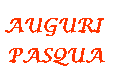 Auguri Pasqua